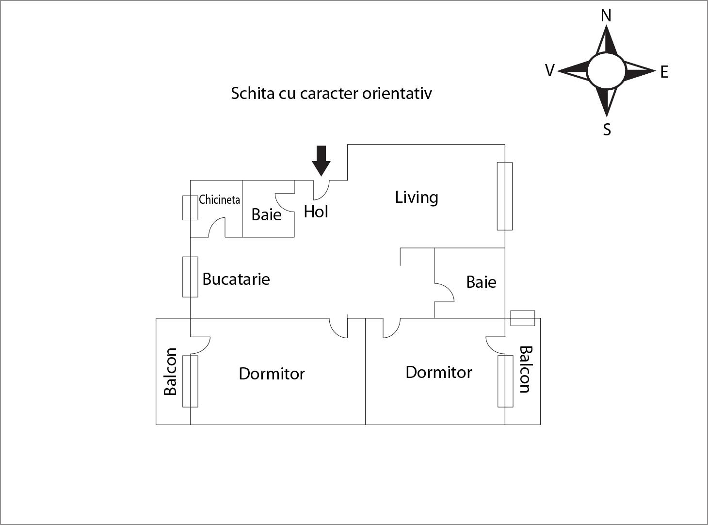Apartament de vânzare 3 camere Manastur - 37477AV | BLITZ Cluj-Napoca | Poza1