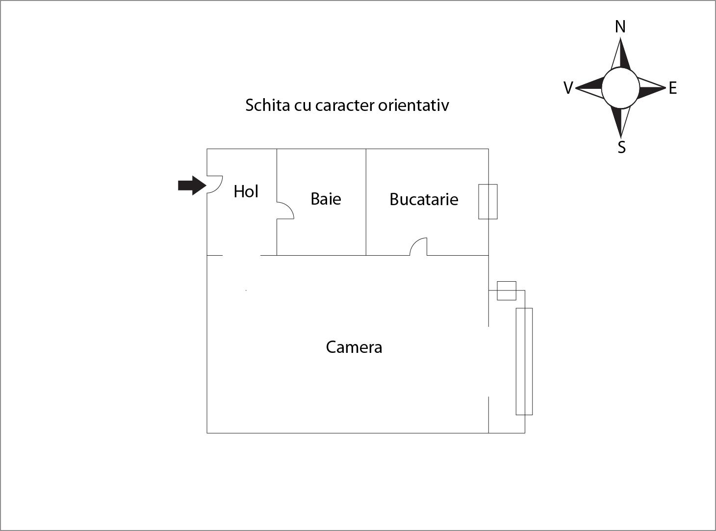 Garsonieră de vânzare Marasti - 37481AV | BLITZ Cluj-Napoca | Poza1