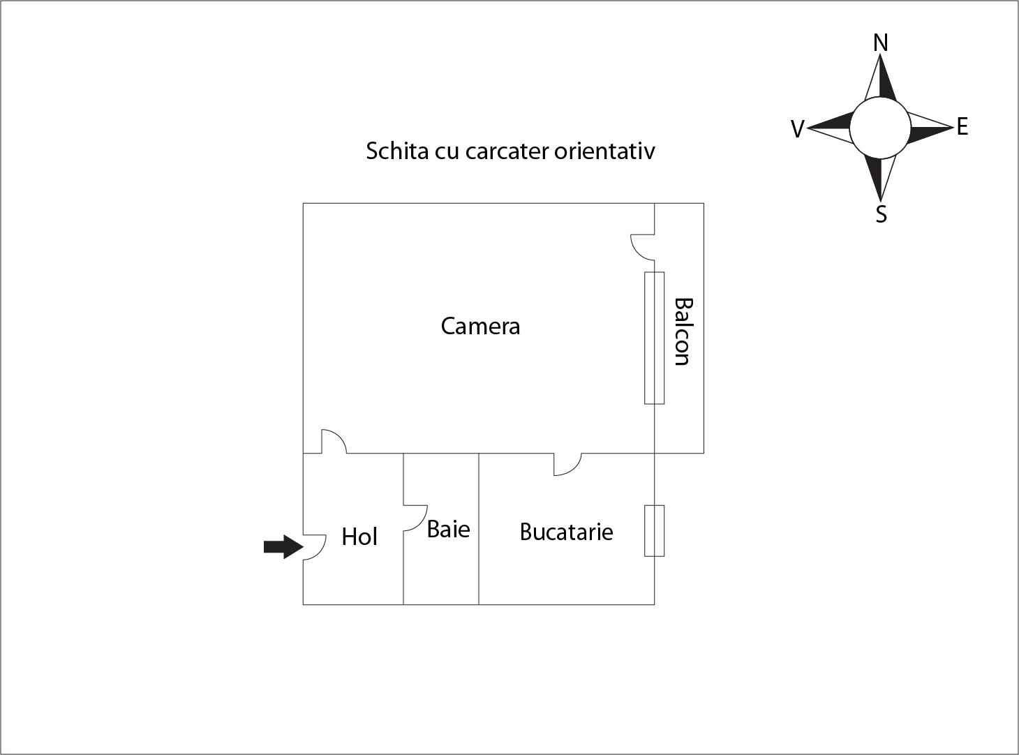 Garsonieră de vânzare Grigorescu - 37512AV | BLITZ Cluj-Napoca | Poza1