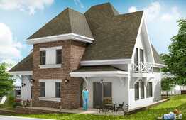 Casa premium 172 mp utili, teren 421 mp, front 18 ml!