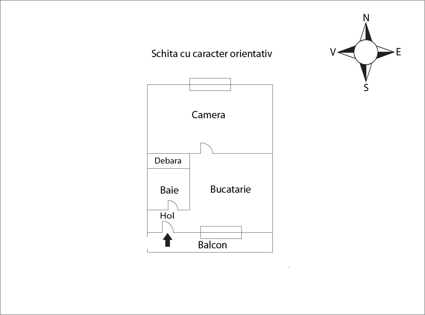 Garsonieră de vânzare Iris - 37514AV | BLITZ Cluj-Napoca | Poza1