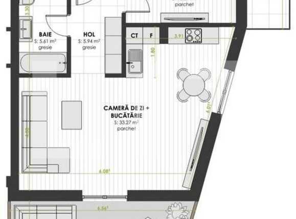 Apartament de vânzare 2 camere Floreşti - 37519AV | BLITZ Cluj-Napoca | Poza3