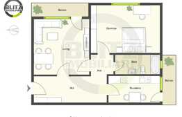 De vanzare apartament 2 camere 53 mp, decomandat, zona strazii Brancusi