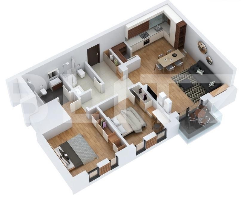 Apartament de vânzare 3 camere Floreşti - 37536AV | BLITZ Cluj-Napoca | Poza3