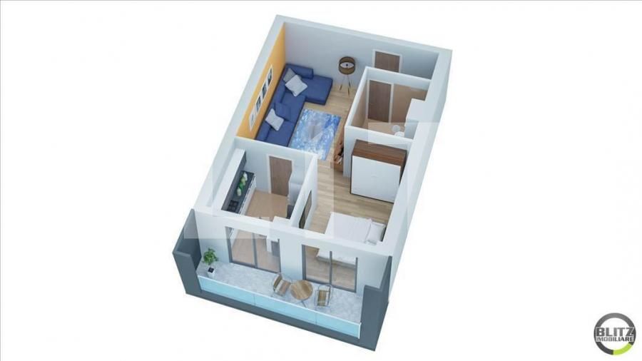 Garsonieră de vânzare Marasti - 3754AV | BLITZ Cluj-Napoca | Poza2