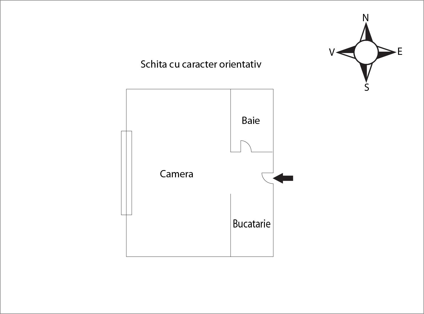 Garsonieră de vânzare Marasti - 37544AV | BLITZ Cluj-Napoca | Poza1