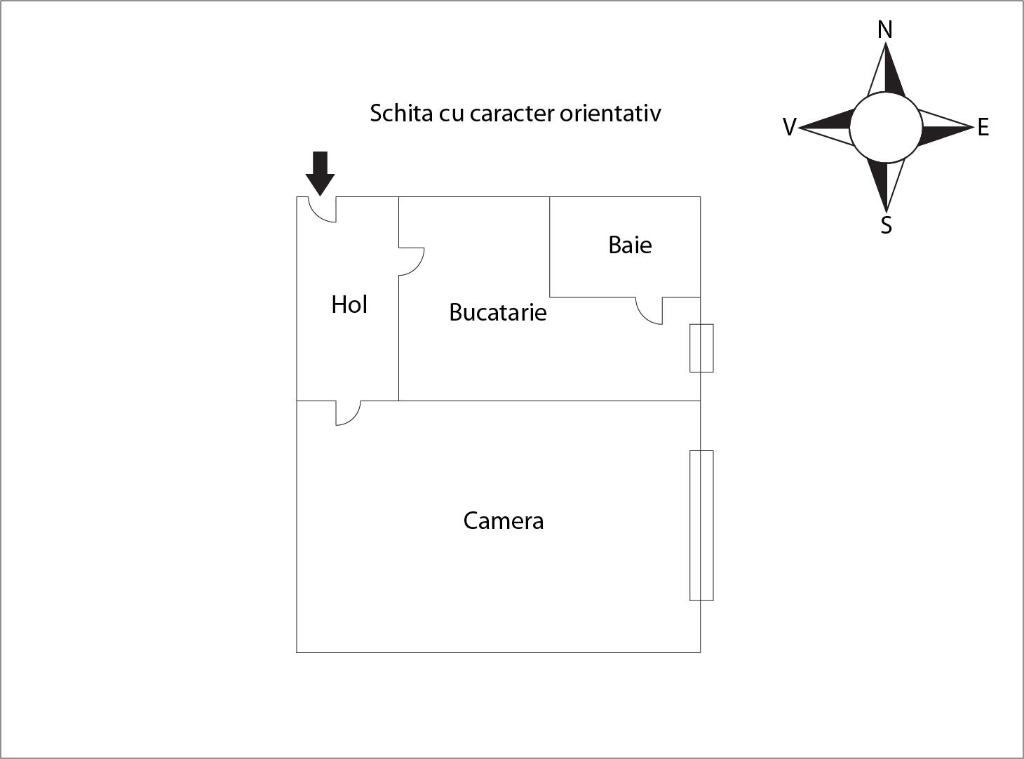 Garsonieră de vânzare Gruia - 37547AV | BLITZ Cluj-Napoca | Poza1