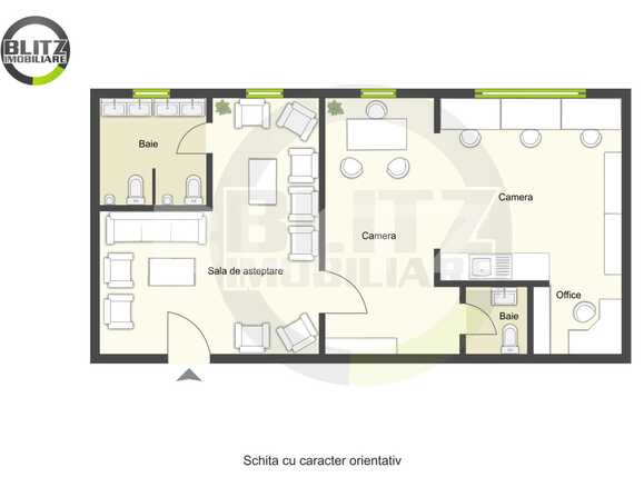 Apartament de vânzare 2 camere Central - 37596AV | BLITZ Cluj-Napoca | Poza1