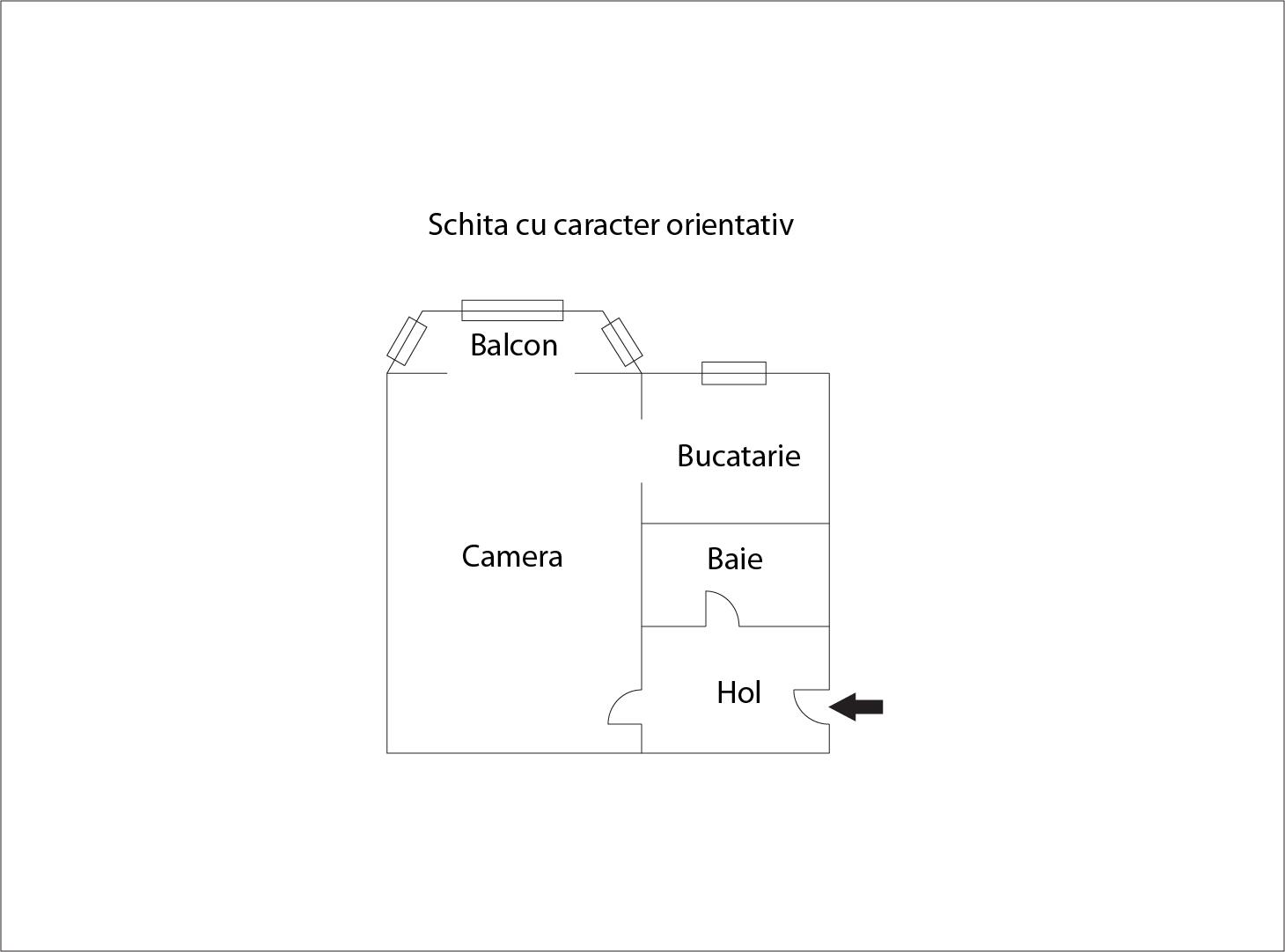 Garsonieră de vânzare Manastur - 37638AV | BLITZ Cluj-Napoca | Poza1