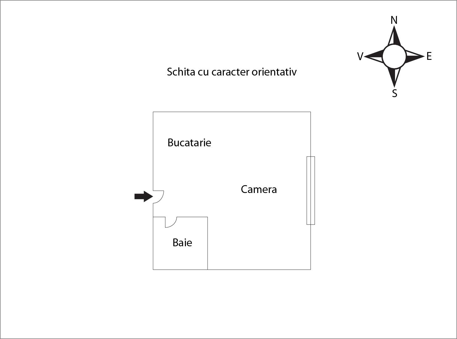 Garsonieră de vânzare Marasti - 37738AV | BLITZ Cluj-Napoca | Poza1