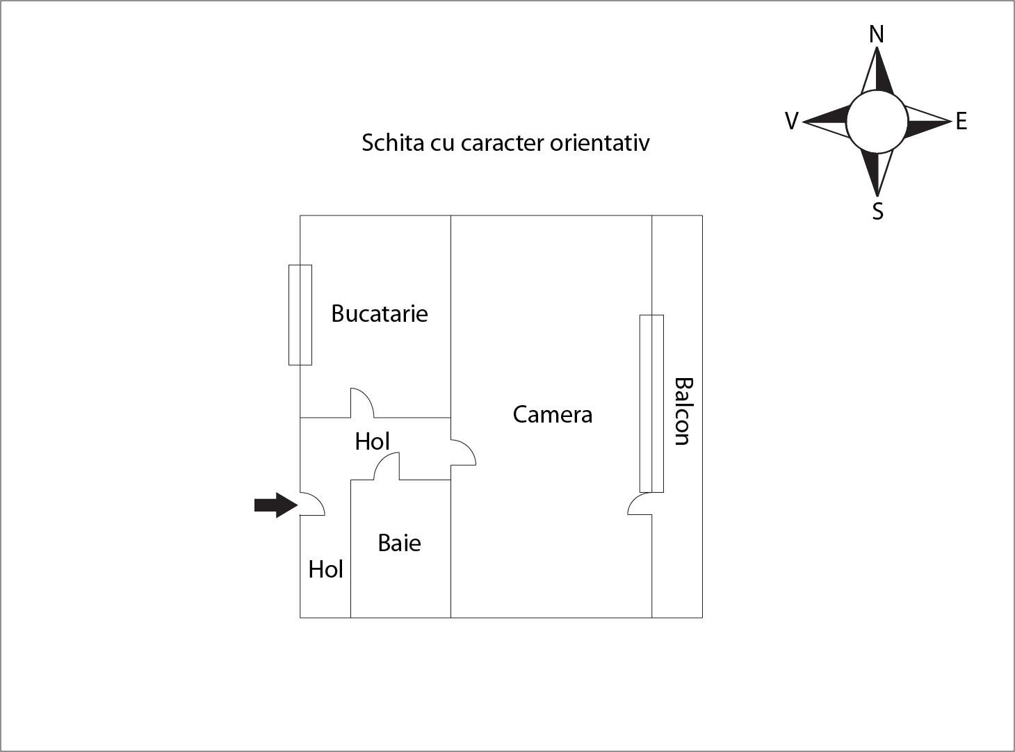 Garsonieră de vânzare Iris - 37744AV | BLITZ Cluj-Napoca | Poza1