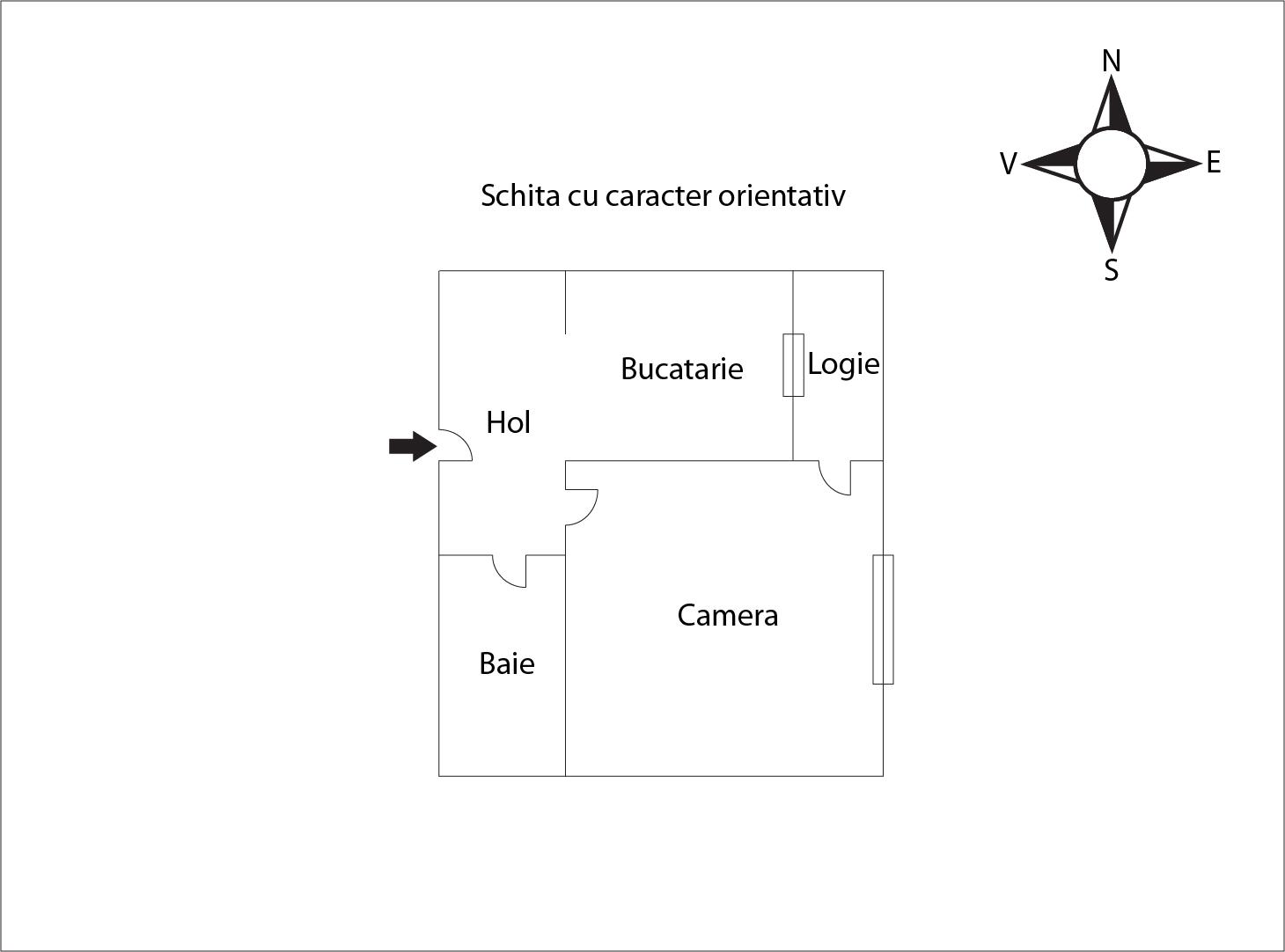 Garsonieră de vânzare Marasti - 37757AV | BLITZ Cluj-Napoca | Poza1