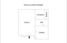 Daca vrei facilitati aproape de casa...atunci ai gasit apartamentul mult cautat, 2 camere, 47 mp, Semicentral!