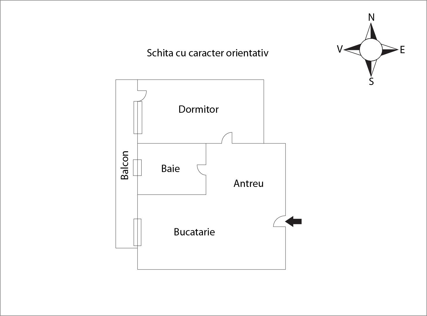 Garsonieră de vânzare Bună Ziua - 37817AV | BLITZ Cluj-Napoca | Poza1