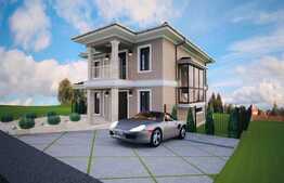 Casa moderna, semifinisata, 150 mp utili, teren 435 mp, vecinatati de top!