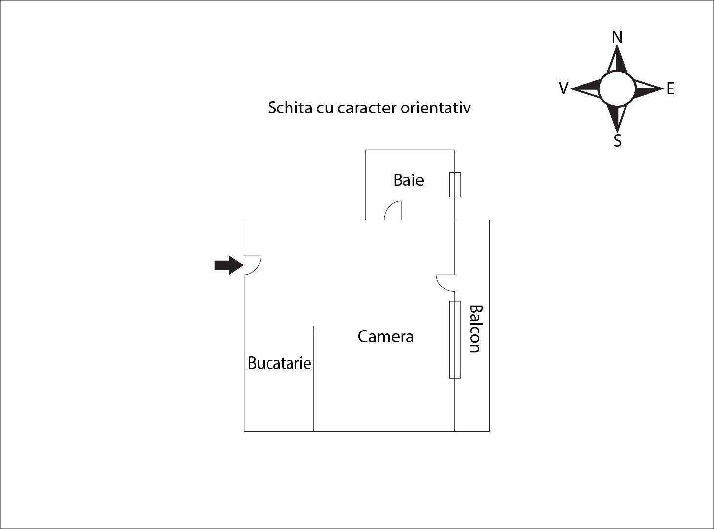 Garsonieră de vânzare Plopilor - 37928AV | BLITZ Cluj-Napoca | Poza1