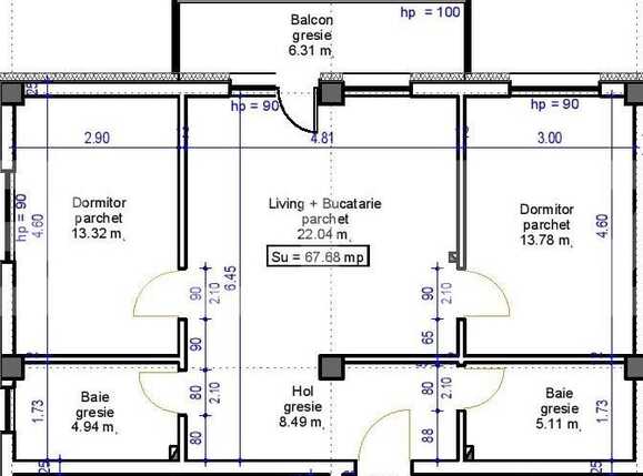 Apartament de vânzare 3 camere Floreşti - 37936AV | BLITZ Cluj-Napoca | Poza1
