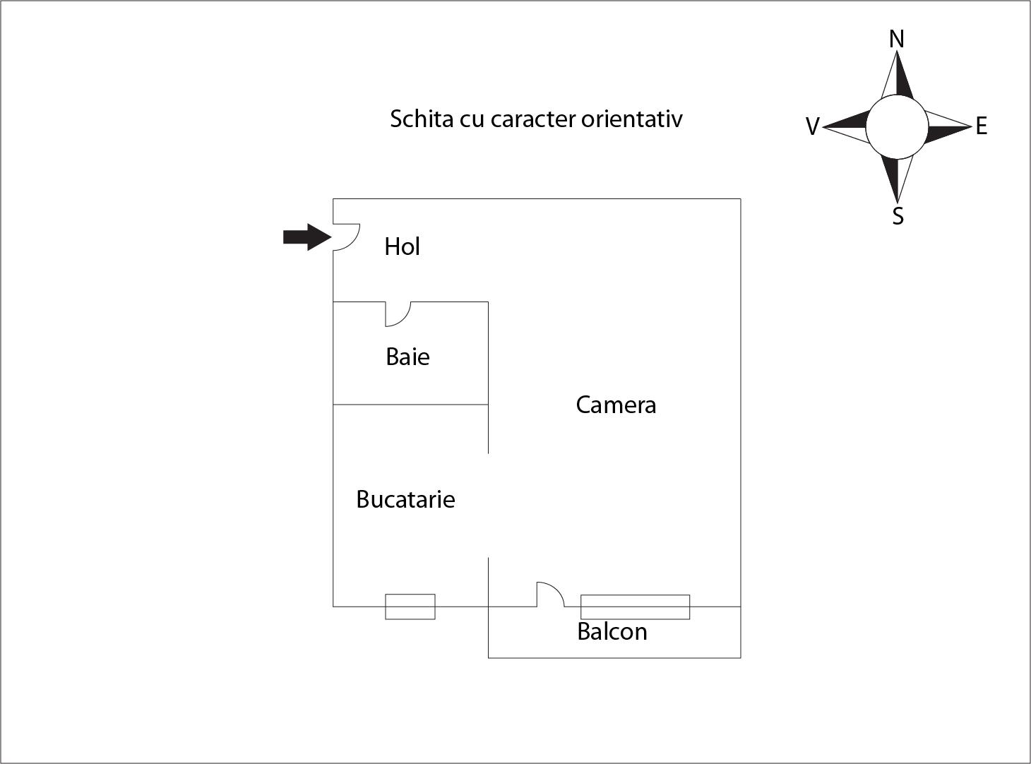 Garsonieră de vânzare Grigorescu - 37947AV | BLITZ Cluj-Napoca | Poza1