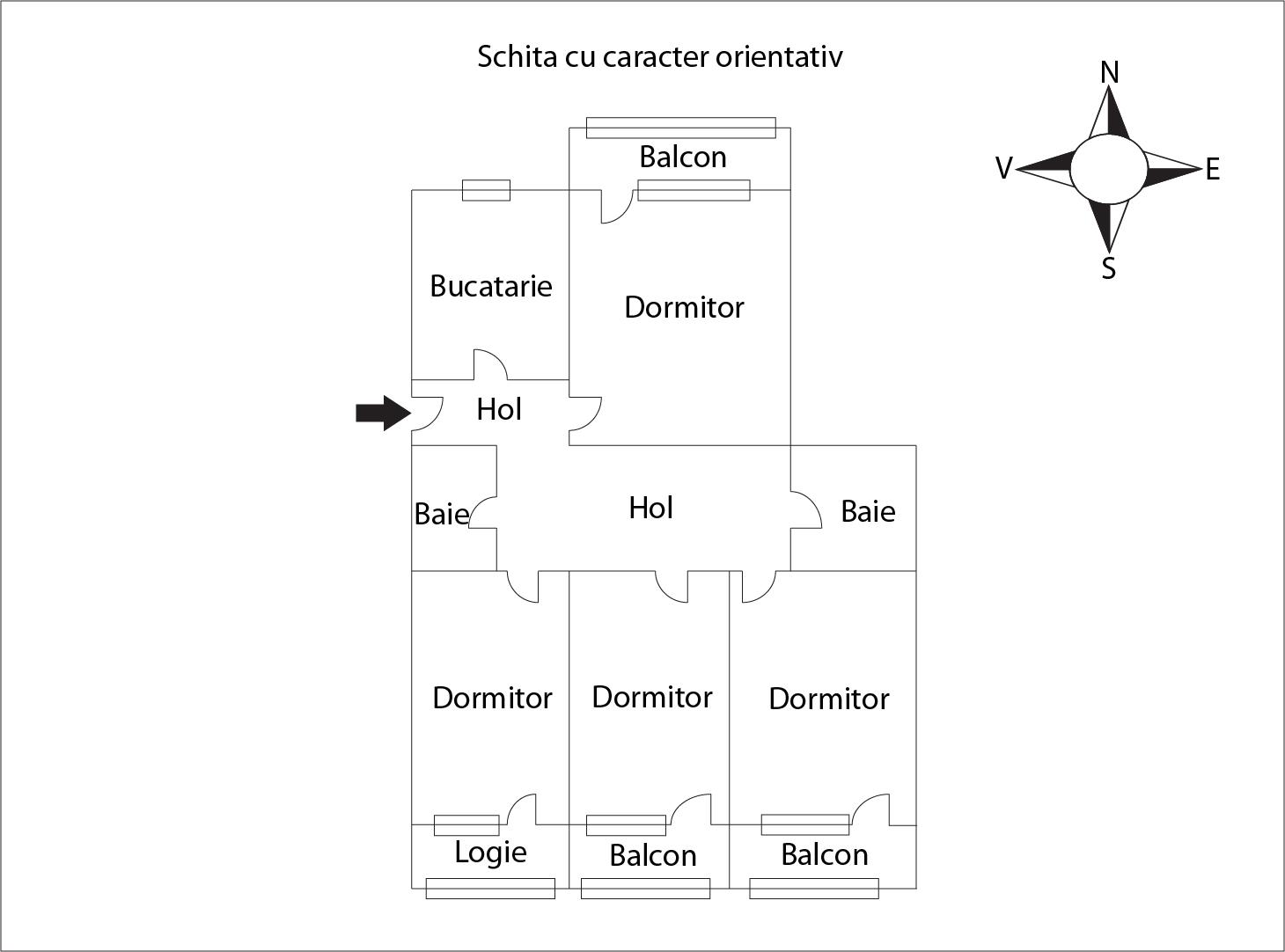 Apartament de vânzare 4 camere Zorilor - 37958AV | BLITZ Cluj-Napoca | Poza1