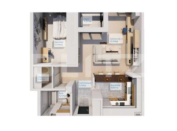 Apartament de vânzare 2 camere Bună Ziua - 37960AV | BLITZ Cluj-Napoca | Poza7