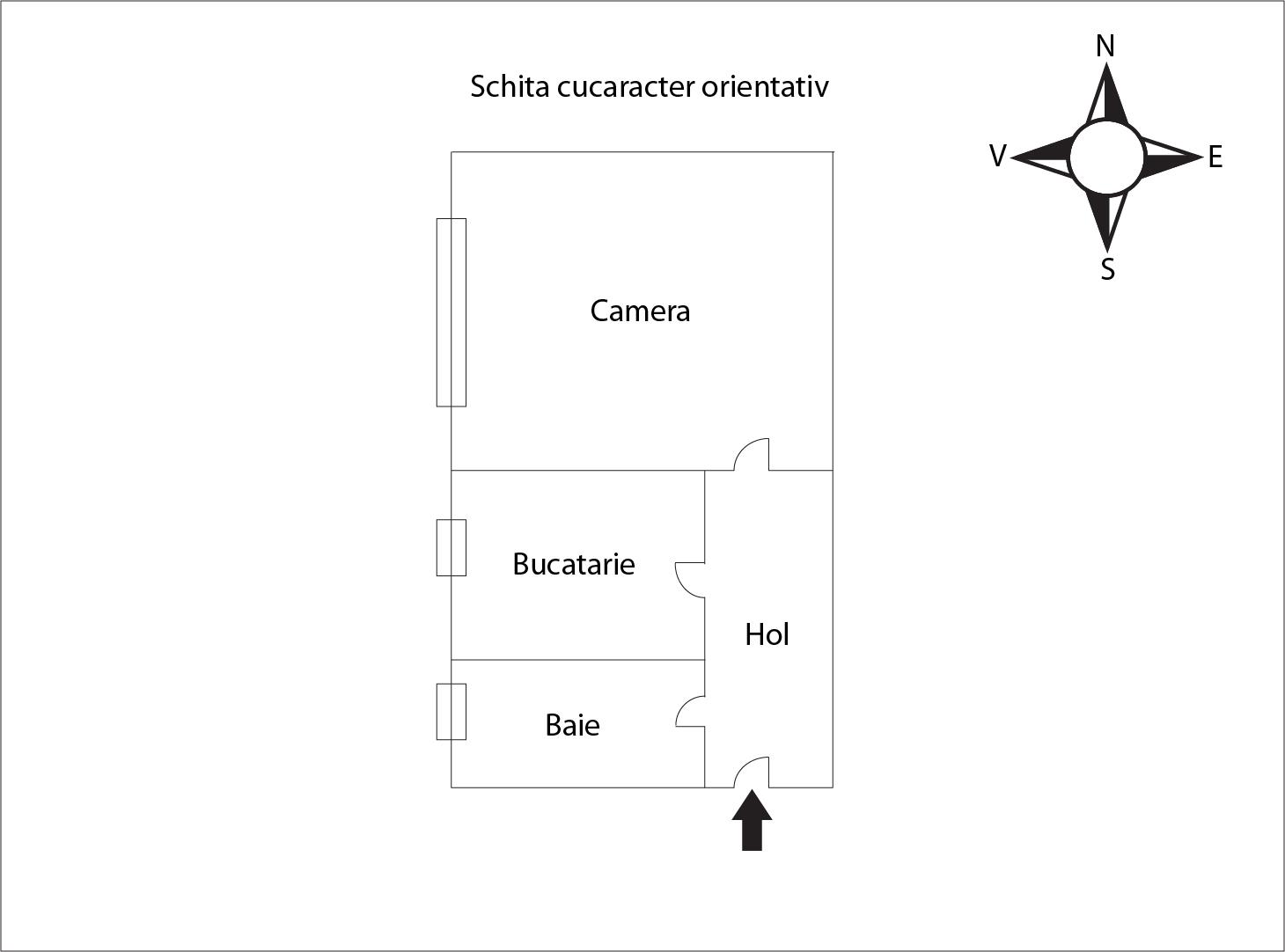 Garsonieră de vânzare Grigorescu - 37980AV | BLITZ Cluj-Napoca | Poza1