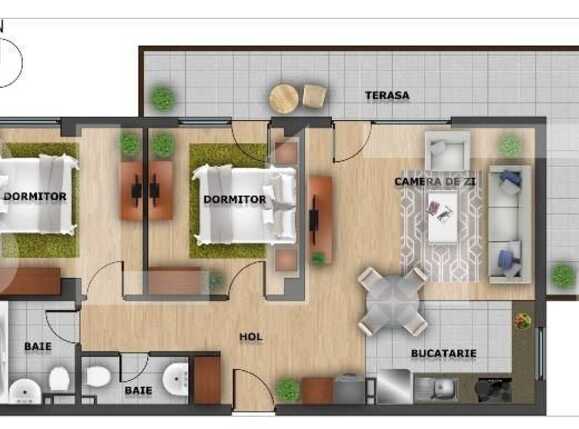 Apartament de vânzare 3 camere Zorilor - 37988AV | BLITZ Cluj-Napoca | Poza1