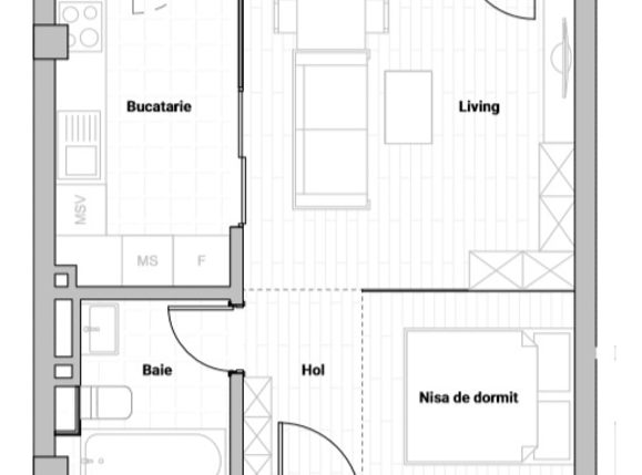 Garsonieră de vânzare Semicentral - 37991AV | BLITZ Cluj-Napoca | Poza1