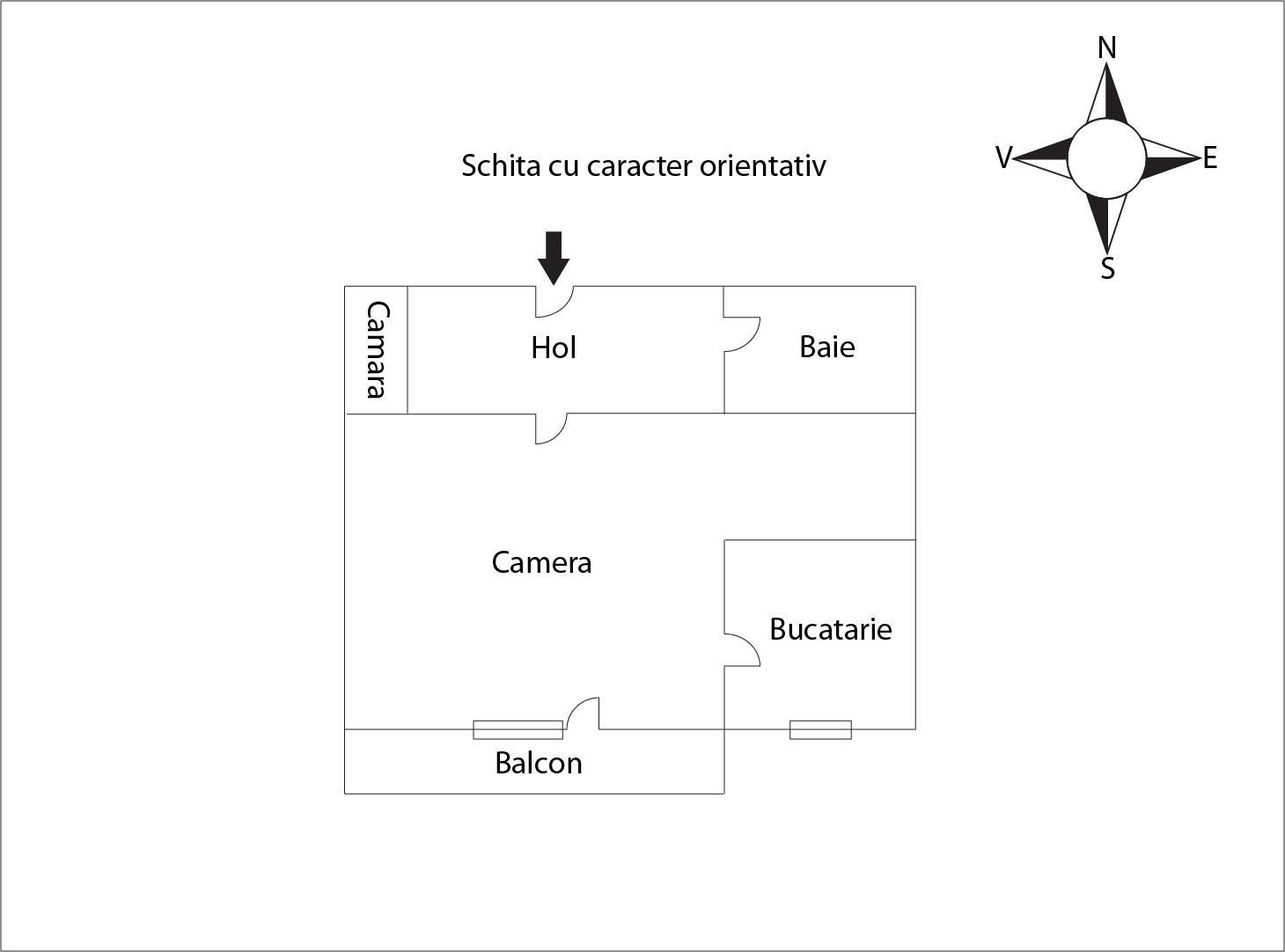 Garsonieră de vânzare Gheorgheni - 38077AV | BLITZ Cluj-Napoca | Poza1