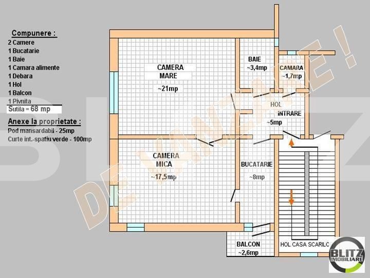 Apartament de vânzare 2 camere Central - 381AV | BLITZ Cluj-Napoca | Poza8