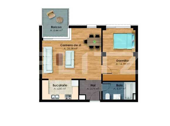 Apartament de vânzare 2 camere Semicentral - 38136AV | BLITZ Cluj-Napoca | Poza2