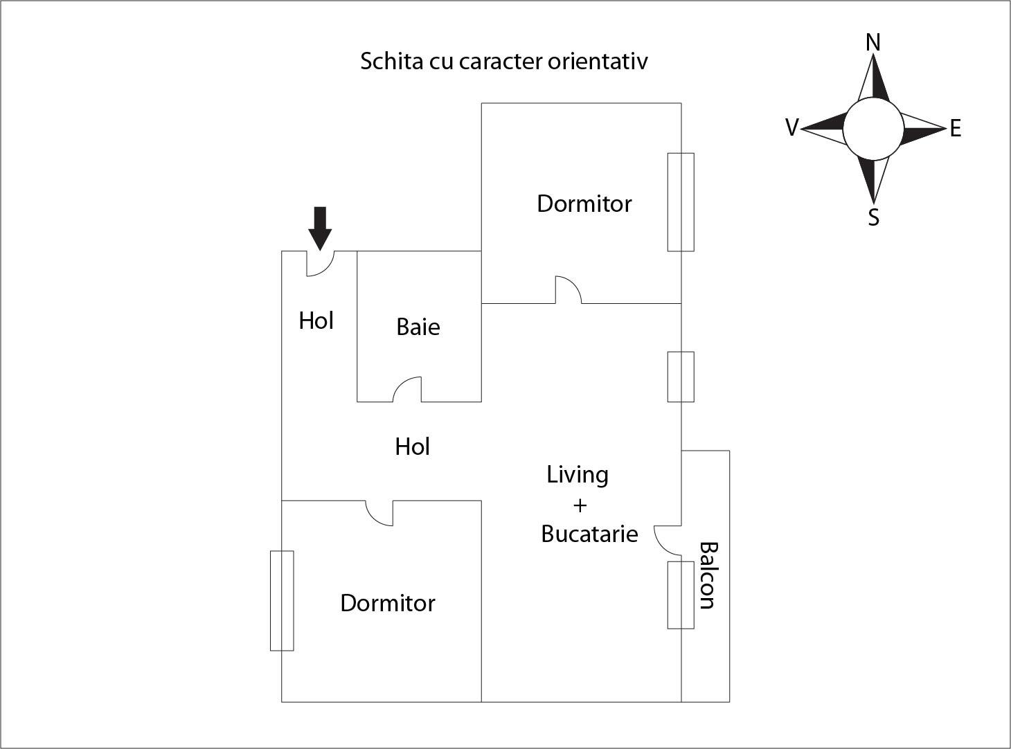Apartament de vânzare 3 camere Central - 38146AV | BLITZ Cluj-Napoca | Poza1