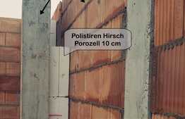 Casa cuplata de vanzare, 120 mp utili, 250 mp teren, semifinisat!