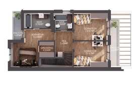 Casa cuplata de vanzare, 120 mp utili, 250 mp teren, semifinisat!