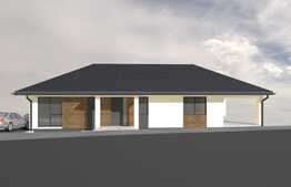 Exclusiv! Casa pe un nivel, 120 mp, terasa 30 mp, teren 600 mp, ansamblu privat!