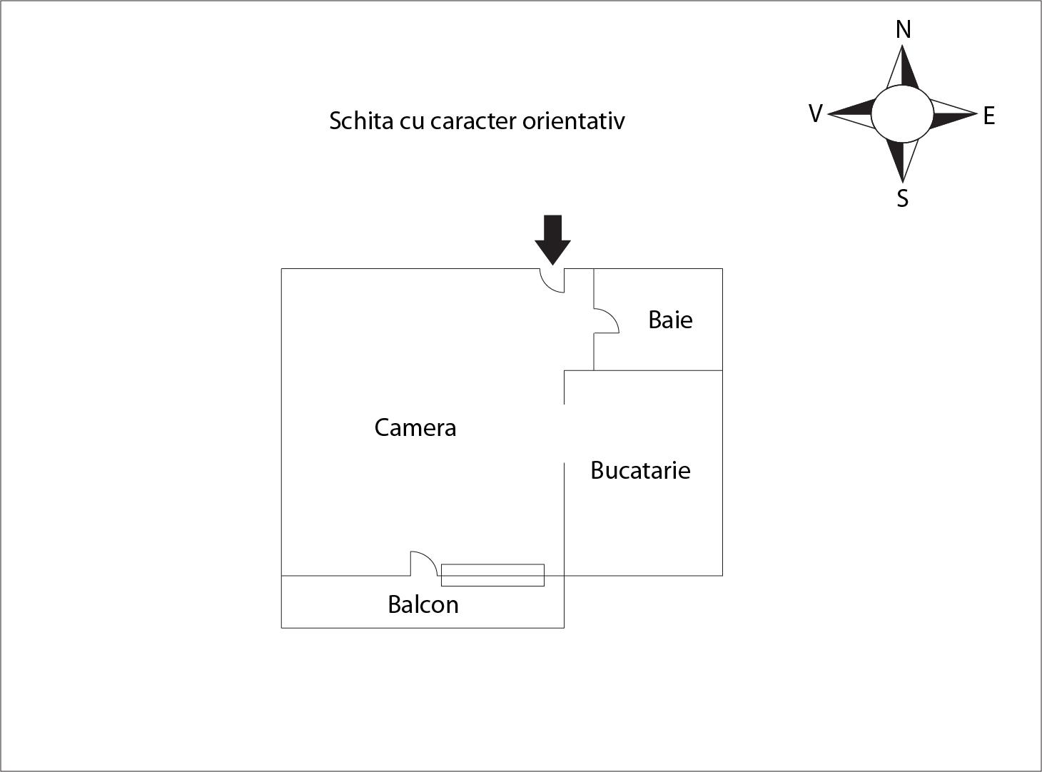 Garsonieră de vânzare Floreşti - 38287AV | BLITZ Cluj-Napoca | Poza1