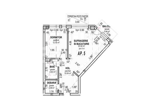 Apartament de vânzare 2 camere Dambul Rotund - 38355AV | BLITZ Cluj-Napoca | Poza1