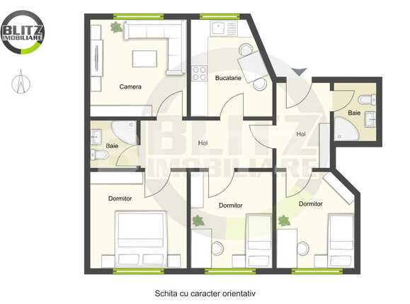 Apartament de vânzare 4 camere Manastur - 38427AV | BLITZ Cluj-Napoca | Poza1