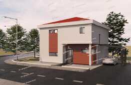 Casa eco de vanzare 135 mp, teren 361 mp, panorama!