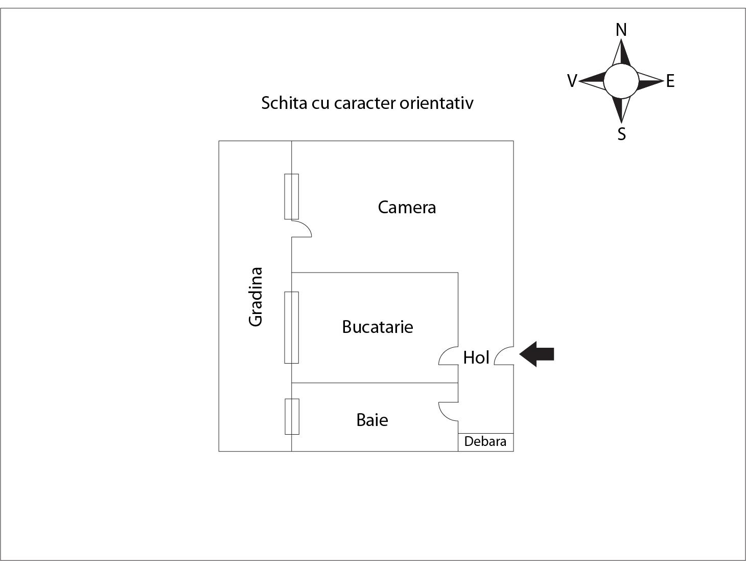 Garsonieră de vânzare Manastur - 38442AV | BLITZ Cluj-Napoca | Poza1
