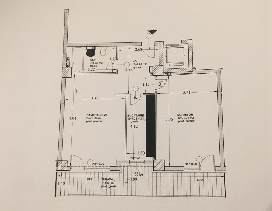 Apartament de vânzare 2 camere Bună Ziua - 38455AV | BLITZ Cluj-Napoca | Poza1