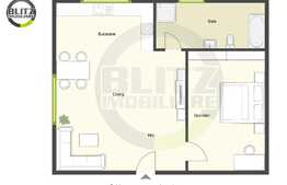 Racoroasa vara si calduroasa iarna, garsoniera ideala pentru investitie!!