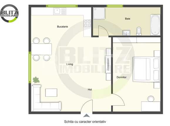 Garsonieră de vânzare Marasti - 38466AV | BLITZ Cluj-Napoca | Poza5