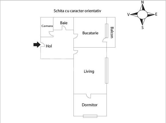 Apartament de vânzare 2 camere Central - 38502AV | BLITZ Cluj-Napoca | Poza1