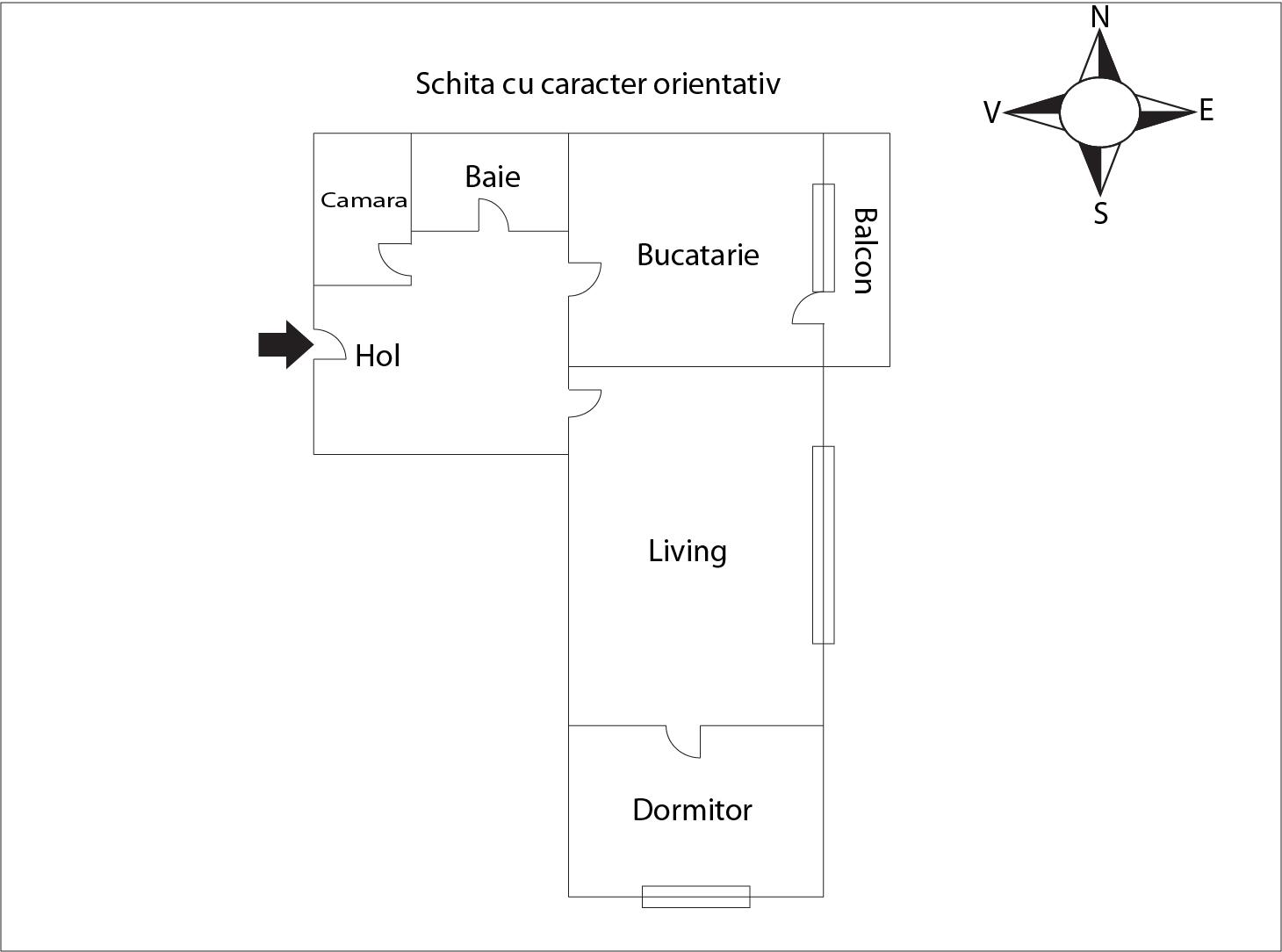 Apartament de vânzare 2 camere Central - 38502AV | BLITZ Cluj-Napoca | Poza1