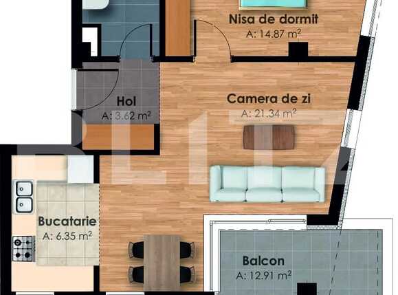 Apartament de vânzare 2 camere Central - 38509AV | BLITZ Cluj-Napoca | Poza3