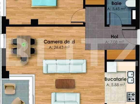 Apartament de vânzare 2 camere Central - 38511AV | BLITZ Cluj-Napoca | Poza1