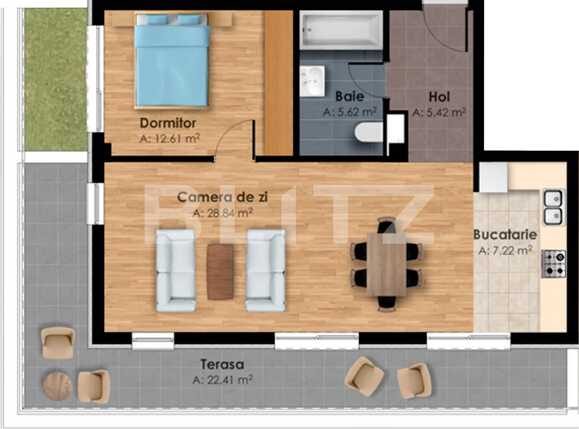 Apartament de vânzare 2 camere Central - 38512AV | BLITZ Cluj-Napoca | Poza4
