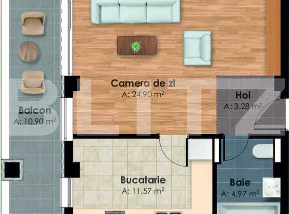 Apartament de vânzare 2 camere Central - 38514AV | BLITZ Cluj-Napoca | Poza5