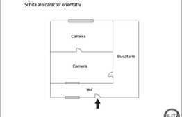 2 camere, semidecomandat, 28 mp utili, finisaje clasice, 10 minute de Real!