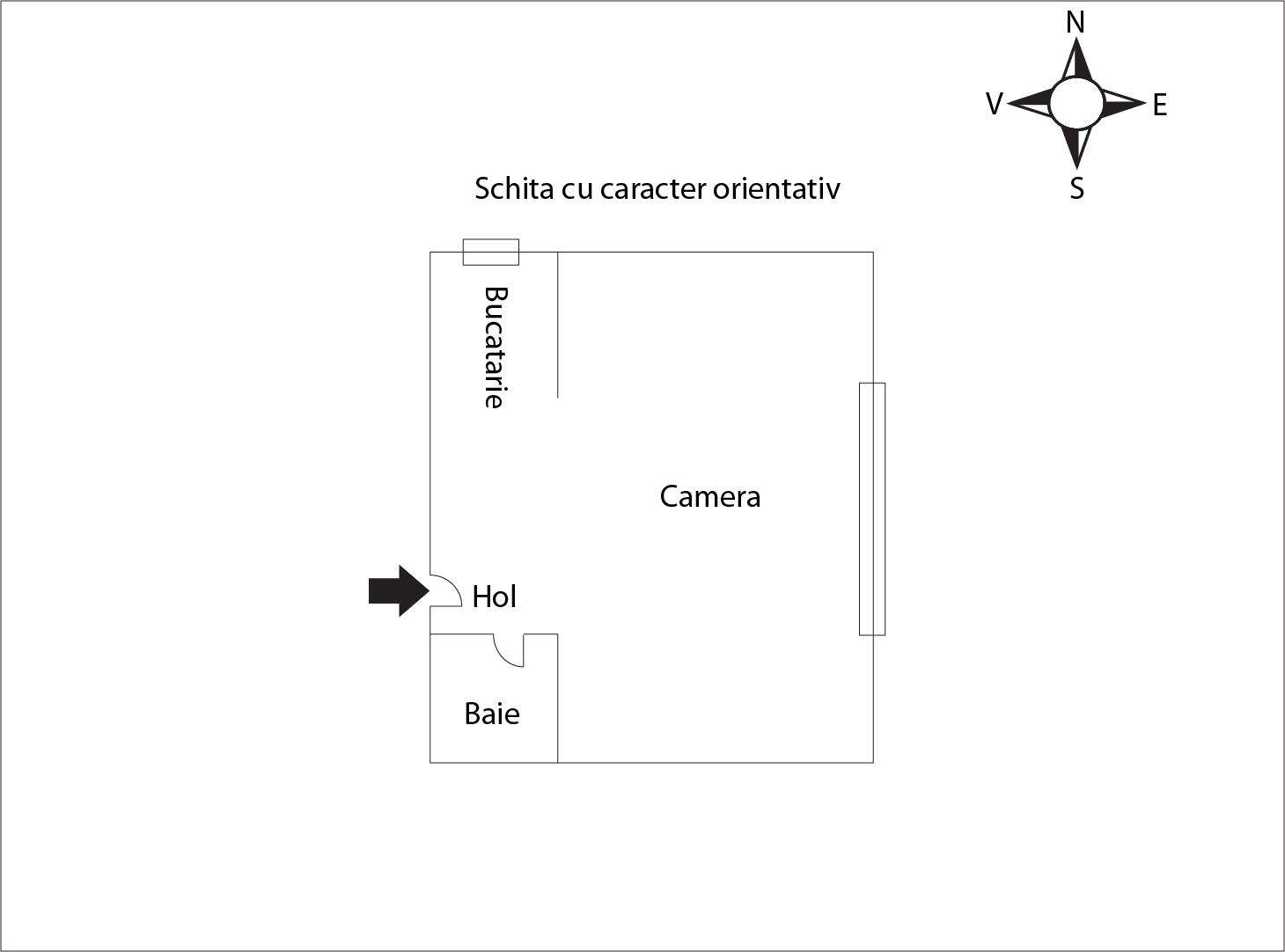 Garsonieră de vânzare Marasti - 38636AV | BLITZ Cluj-Napoca | Poza1